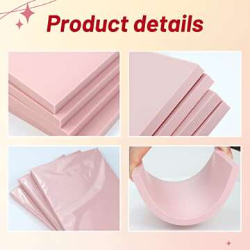 UPlama 4 Pcs Rubber Block Stamp Carving Block Stamp with Cutter Tools for Printmaking, Printing and Stamp Soft Rubber Crafts