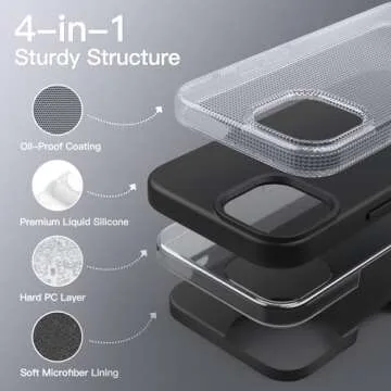 JETech Silicone Case for iPhone 13 - Ultimate Protection