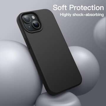 JETech Silicone Case for iPhone 13 - Ultimate Protection