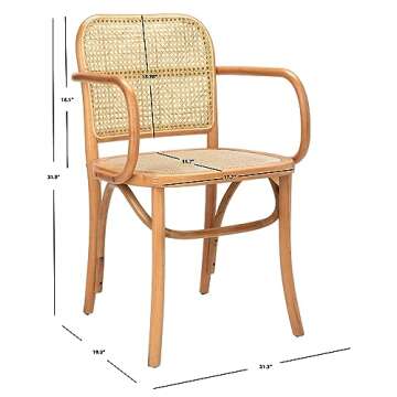 Stylish Safavieh Home Keiko Cane Dining Chair