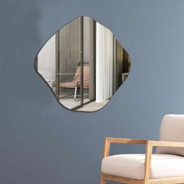 Stylish BOMINICA Irregular Wall Mirror for Home Decor