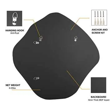 Stylish BOMINICA Irregular Wall Mirror for Home Decor