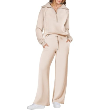 Stylish ANRABESS Women's 2 Piece Sweatsuit for All Occasions
