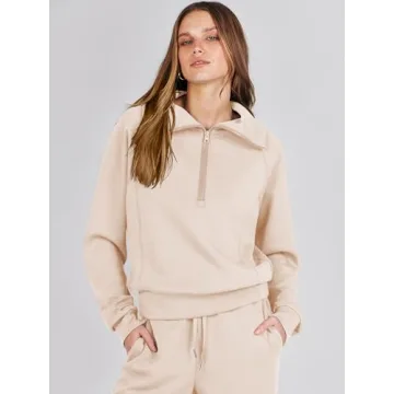 Stylish ANRABESS Women's 2 Piece Sweatsuit for All Occasions