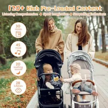 alilo Pocket Bunny Portable Kids Music Player: 120+ Stories & Songs