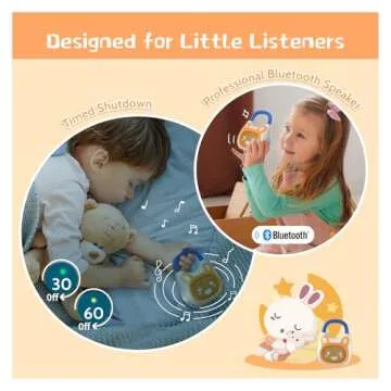 alilo Pocket Bunny Portable Music Player for Toddlers