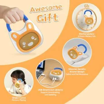 alilo Pocket Bunny Portable Music Player for Toddlers