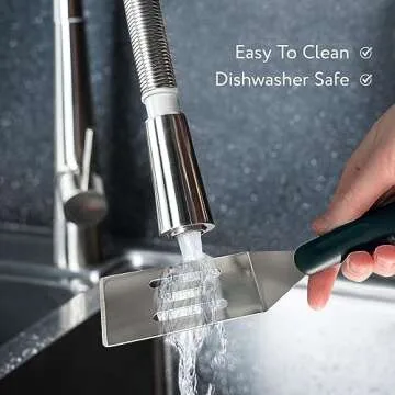 Mini Spatula | Stainless Steel Small Spatula For Kitchen Use | Metal Spatula For Cooking Brownie, Cookie, Lasagna and More | Pie Server Spatula | Cake & Pancakes Serving Spatulas