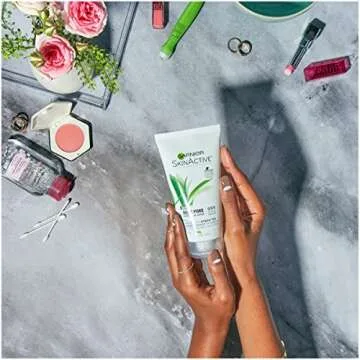 Garnier SkinActive Exfoliating Face Scrub with Green Tea, Oily Skin, 5 fl. oz.