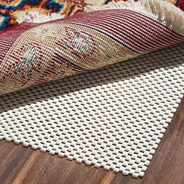 BAGAIL BASICS Non Slip Rug Pad Gripper 6 x 9 Feet Extra Thick Carpet Pads for Area Rugs and Hardwood...