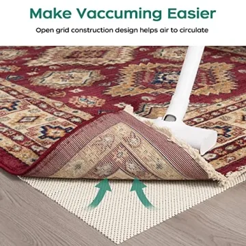 BAGAIL Non Slip Rug Pad Gripper for Area Rugs and Floors