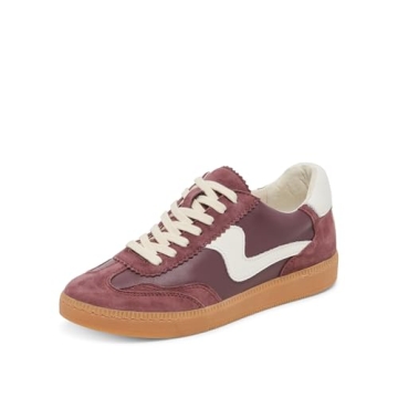 Dolce Vita Women's Notice Sneaker - Chic Comfort in Cranberry Suede