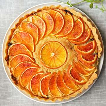 Yamteck 11 & 9 Inch Round Tart Pans with 2Pcs 4'' Mini Pans. Removable Bottom, Non-Stick Coating, Rugged Carbon Steel for Tart Quiche Pie Making. Gift for Christmas Thanksgiving Party Festival Family