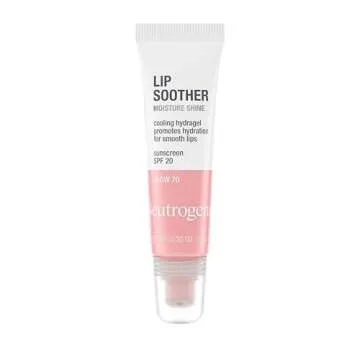 Neutrogena MoistureShine Lip Soother with SPF 20 for Hydrated Lips
