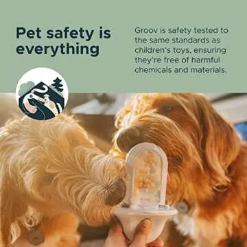 Diggs Groov Dog Training Toy I Puppy Training Aid I Crate Training Aids for Puppies I Attaches to Crate I Reduces Anxiety I Dog Treat Dispenser I Dog Kennel Toys I Turquoise