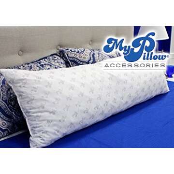 MyPillow Full Body Pillow for Side Sleepers - Soft and Supportive 18" x 54"