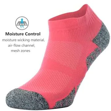 Cushioned Compression Socks for Athletes & Daily Comfort