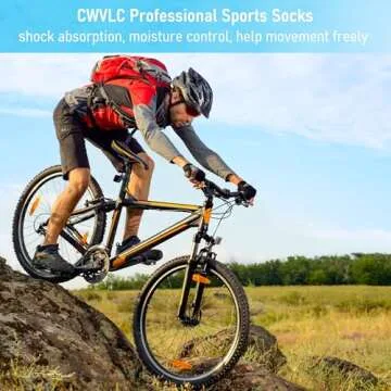 Cushioned Compression Socks for Athletes & Daily Comfort