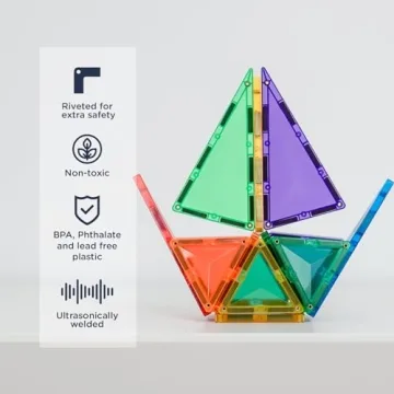 Connetix Rainbow Mini Pack 24 Pieces for Creative Fun