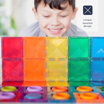 Connetix Rainbow Mini Pack 24 Pieces for Creative Fun