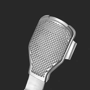 ZIZZON Foot Care Pedicure Callus Shaver Hard Skin Remover Wood Handle 10 Blades ZIZZON