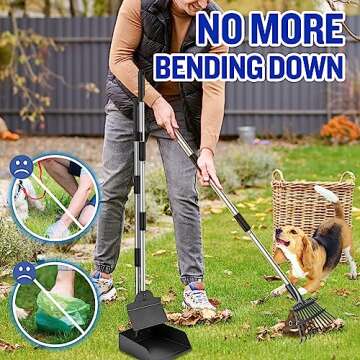 Dog Pooper Scooper Set - Easy Cleanup for Pet Owners