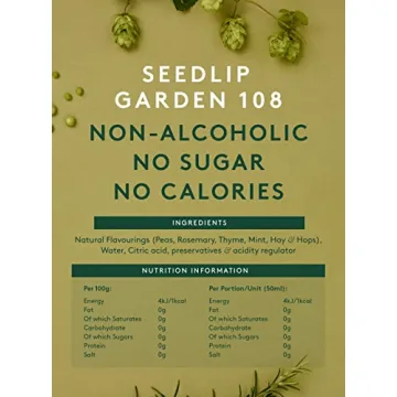 Seedlip Garden 108 Non-alcoholic Spirit for Sophisticated Drinks