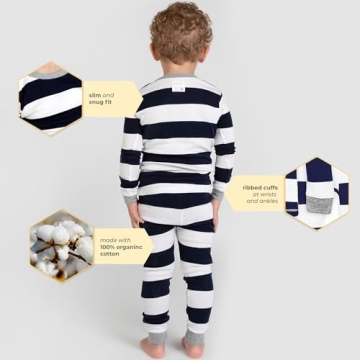 Burt's Bees Baby Pajamas - 100% Organic Cotton Set