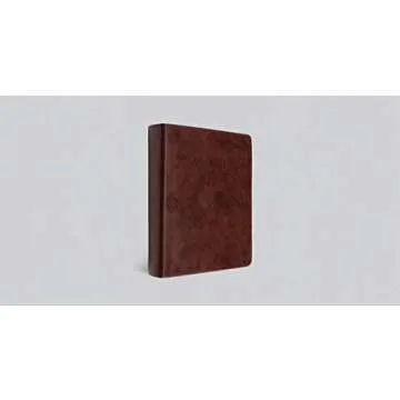 ESV Single Column Journaling Bible (TruTone, Chestnut, Leaves Design)