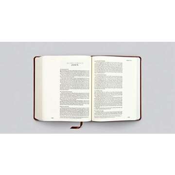 ESV Single Column Journaling Bible (TruTone, Chestnut, Leaves Design)