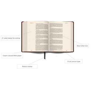 ESV Single Column Journaling Bible (TruTone, Chestnut, Leaves Design)