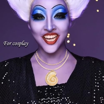 Layered Conch Shell Necklace for Halloween and Styling