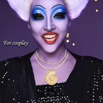 Layered Conch Shell Necklace for Halloween and Styling