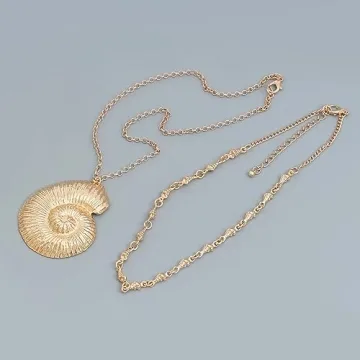 Layered Conch Shell Necklace for Halloween and Styling