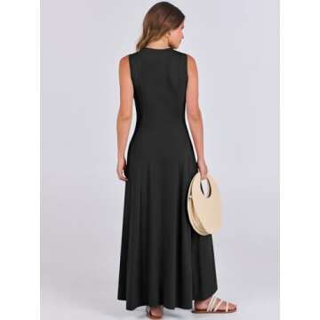 Elegant ANRABESS Women Summer Maxi Sundress for Any Occasion
