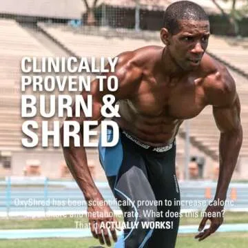 EHP Labs OxyShred Pre Workout Powder & Shredding Supplement - Preworkout Powder with L Glutamine & Acetyl L Carnitine, Energy Boost Drink - Guava Paradise, 60 Servings