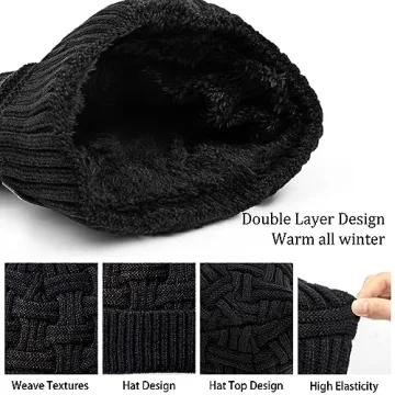 Warm and Stylish Loritta Winter Beanie for Men & Women