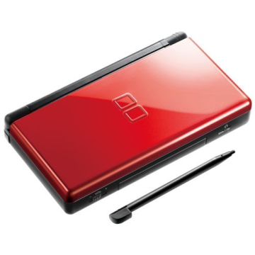 Nintendo DS Lite Crimson/Black Renewed Console