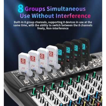 Wireless Guitar System with 10-Hour Battery Life