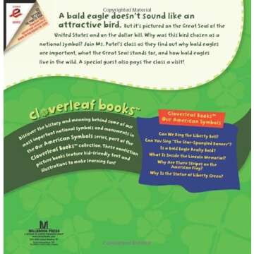 Is a Bald Eagle Really Bald? (Cloverleaf Books ™ ― Our American Symbols)