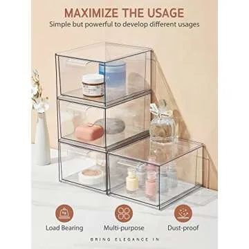 Syntus Makeup Organizer - Stylish Storage Solution