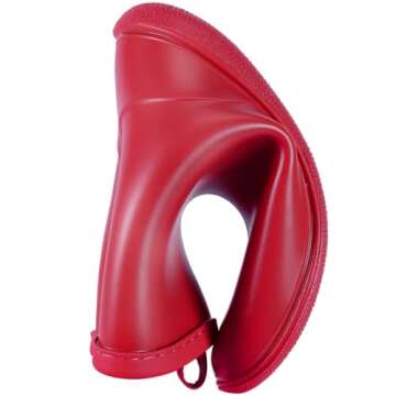 Toddler Rain Boots Baby Rain Boots Short rain boots for toddler Easy-on Lightweight and Waterproof