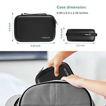 MOSISO Camera Case Compatible with Sony ZV-1 / ZV-1F / ZV-1 II Vlog Digital Camera & Vlogger Accesso...