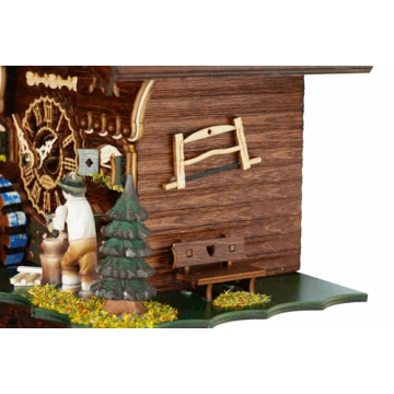 Trenkle Quartz Cuckoo Clock with Music & Moving Chopper