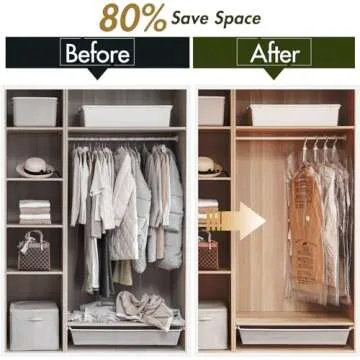 TAILI Vacuum Storage Bags for Efficient Closet Organization