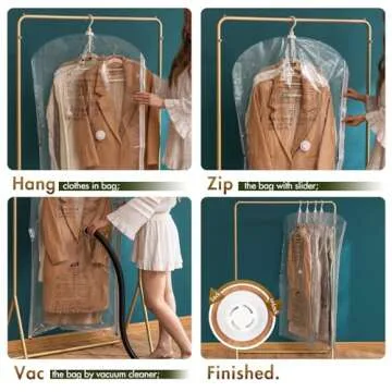 TAILI Vacuum Storage Bags for Efficient Closet Organization