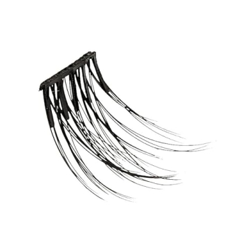 KISS imPRESS Falsies False Eyelashes, Lash Clusters, 'Natural', 12 mm, Includes 20 Clusters, 1 applicator, Contact Lens Friendly, Easy to Apply, Reusable Strip Lashes