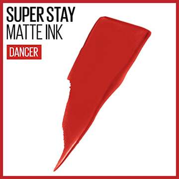 Maybelline Super Stay Matte Ink Liquid Lipstick Makeup, Long Lasting High Impact Color, Up to 16H We...