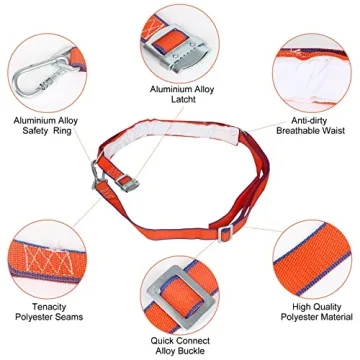 TWSOUL Tree Climbing Spikes Kit for Outdoor Adventures