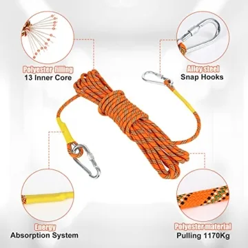 TWSOUL Tree Climbing Spikes Kit for Outdoor Adventures